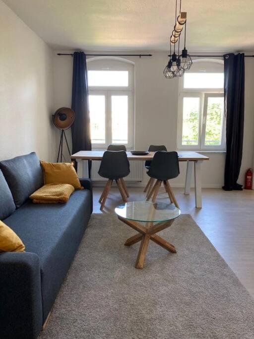SUPER Lage modern Boxspringbett *Netflix* WLan* Lägenhet Chemnitz Exteriör bild