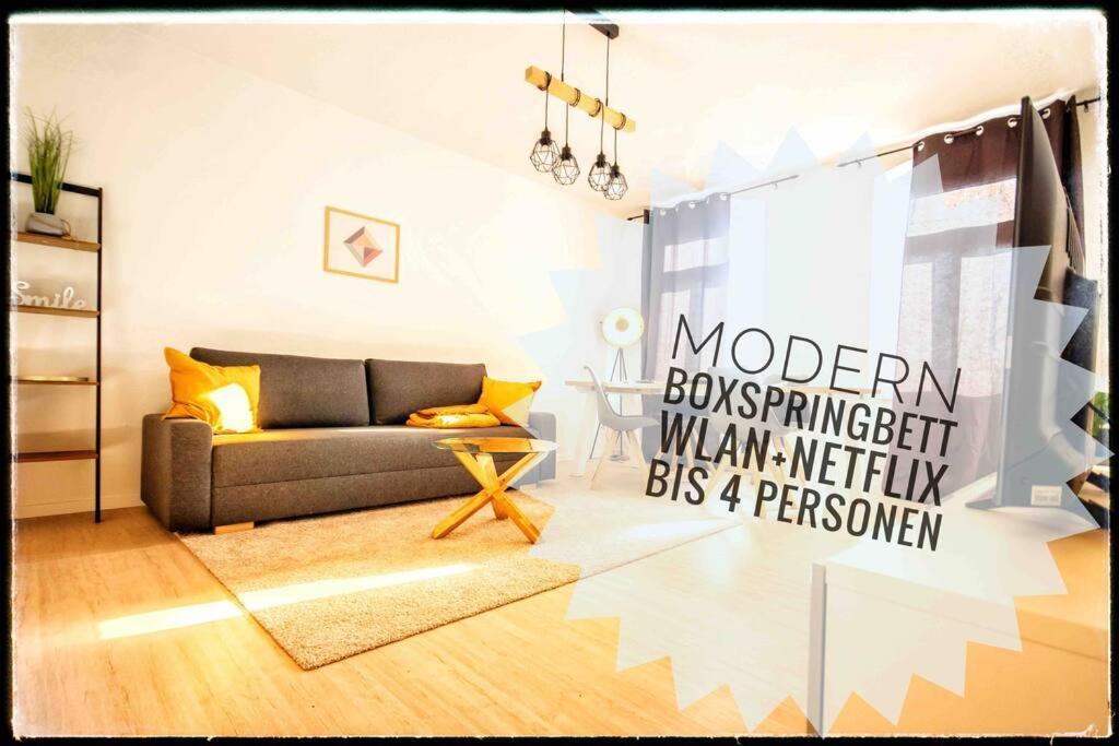 SUPER Lage modern Boxspringbett *Netflix* WLan* Lägenhet Chemnitz Exteriör bild