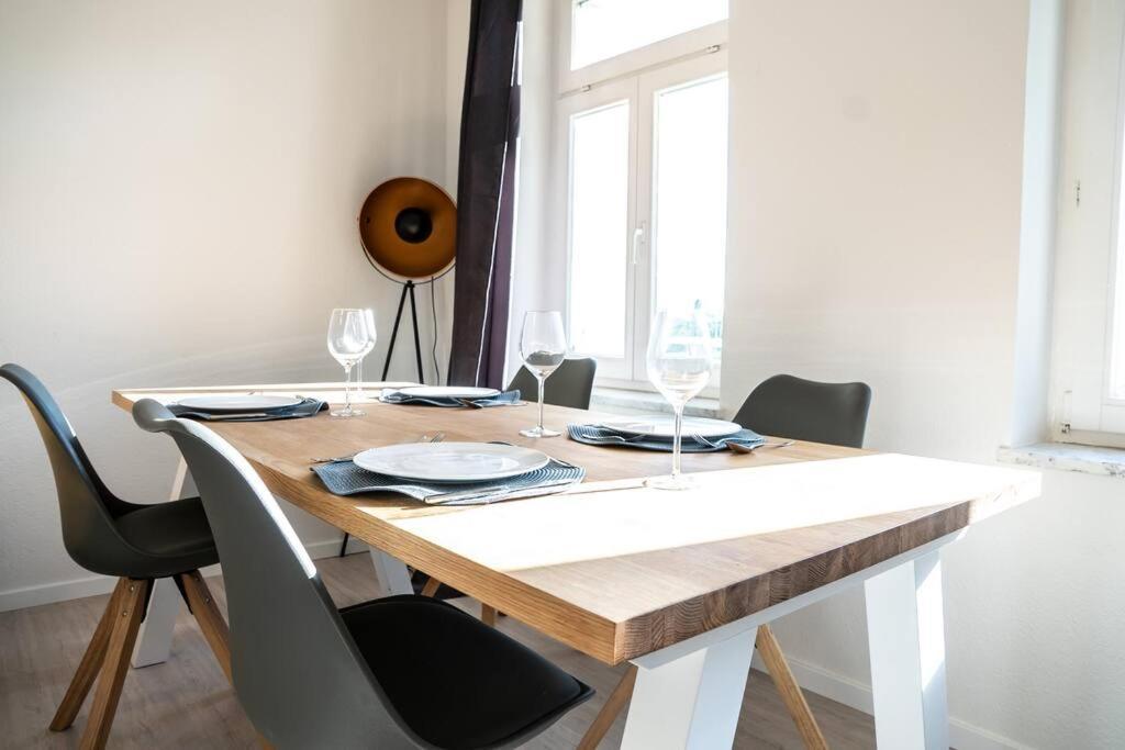 SUPER Lage modern Boxspringbett *Netflix* WLan* Lägenhet Chemnitz Exteriör bild